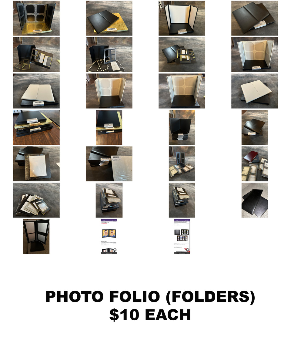 New Folios - $8 ea/Best off for all