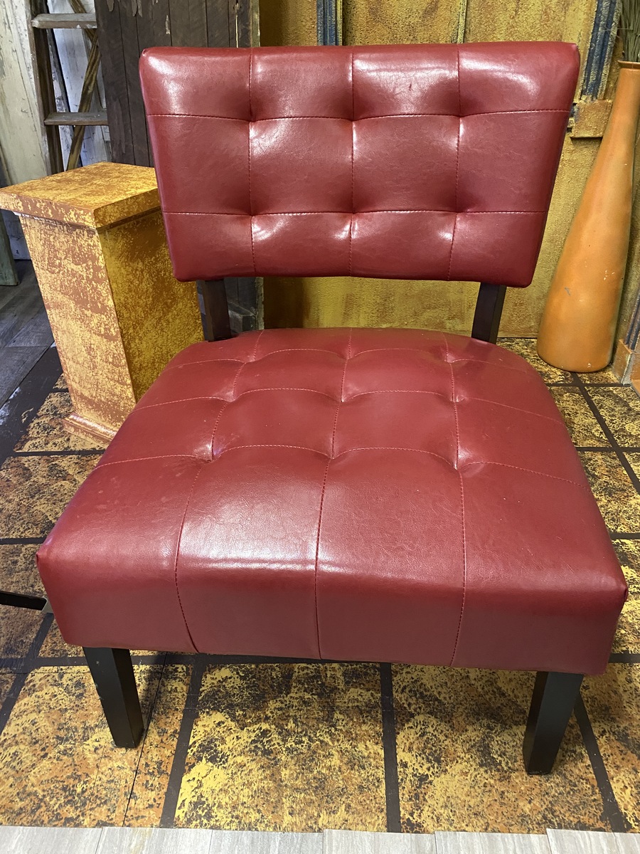 Large Red Chair $75